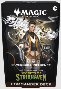CARTES MAGIC OF THE GATHERING - MTG SECRETS OF STRIXHAVEN COMMANDER - SILVERQUILL INFLUENCE